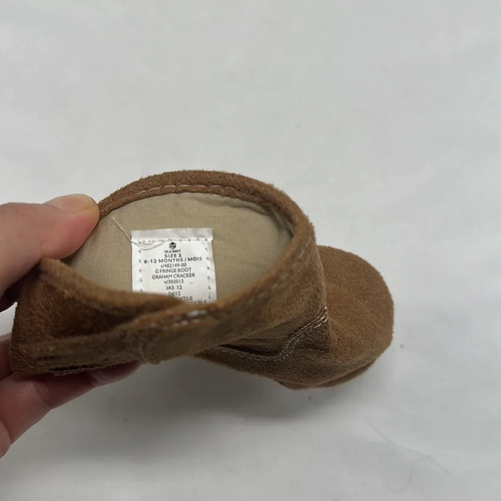 Mixed Lot of Baby Gap & Old Navy Cream Tan Shoes Size 6-12months